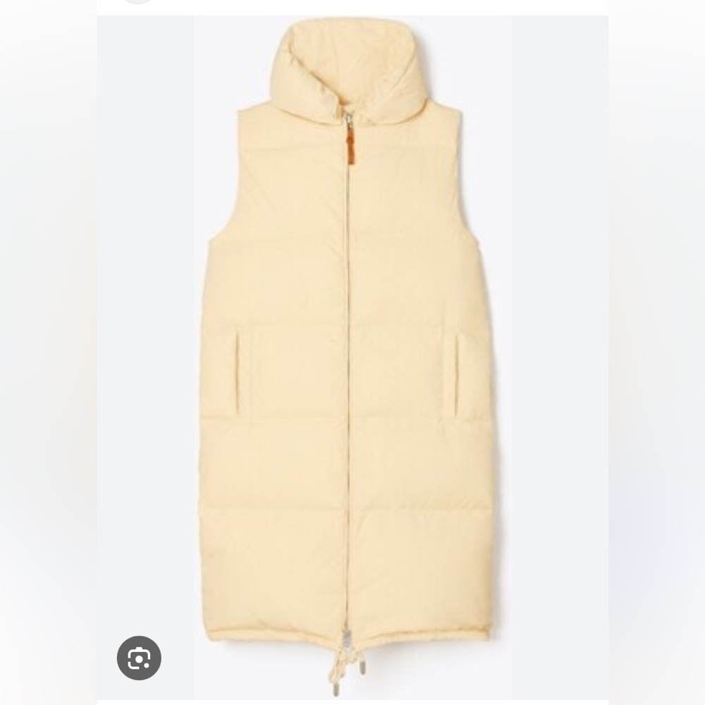 Tory Burch Reversible Long Down Vest